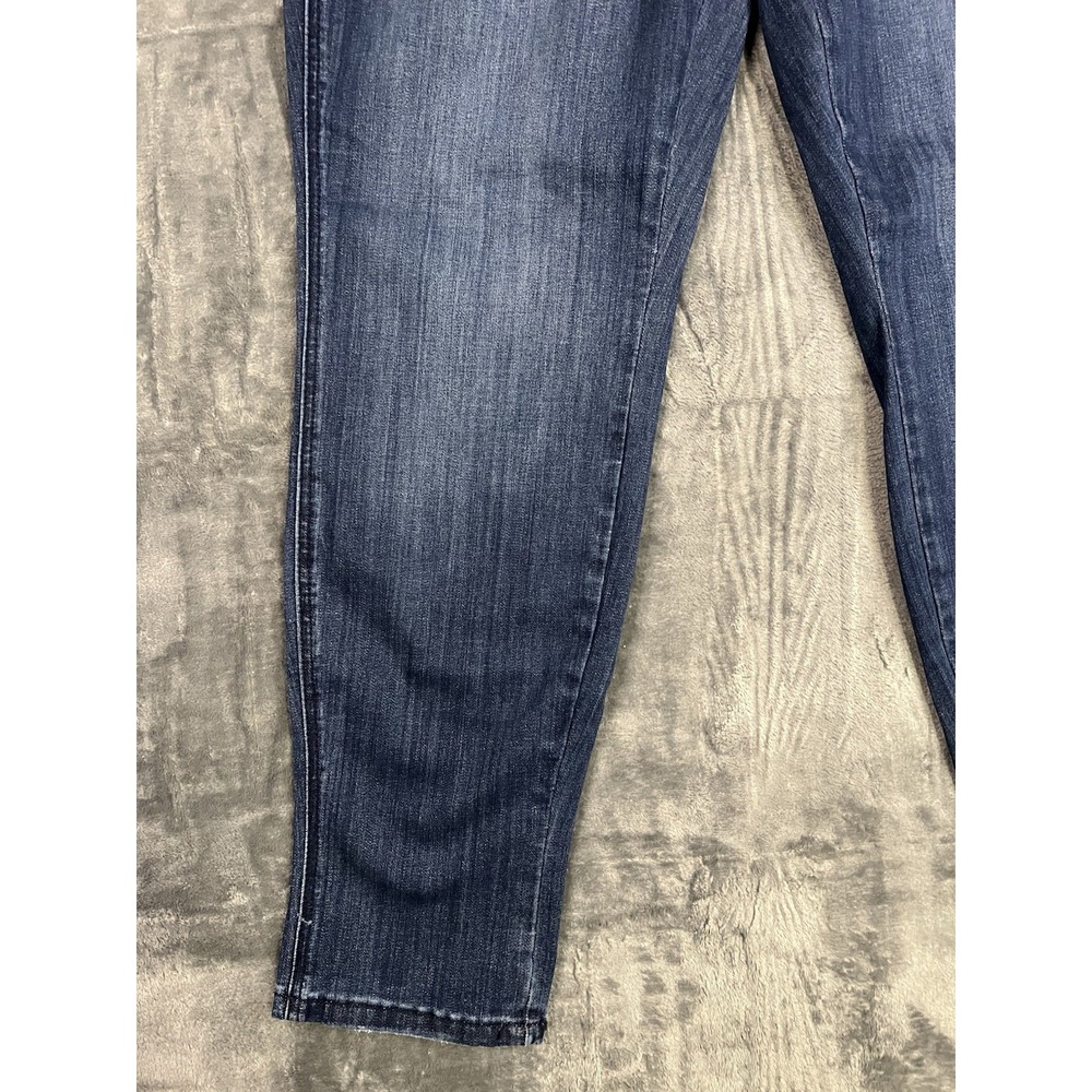 Judy Blue Women's Blue Medium Wash Jogger Jeans Drawstring Pockets Mid Rise - Picture 7 of 16